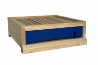 Varroa dno profi uteplený úl zadní dvířka